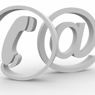 e-fax companies best online fax services gray phone call @ sign white background 